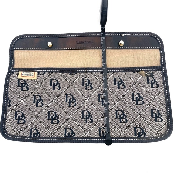 Dooney & Bourke Signature DB Logo Canvas Tote Insert Replacement - Picture 6 of 7